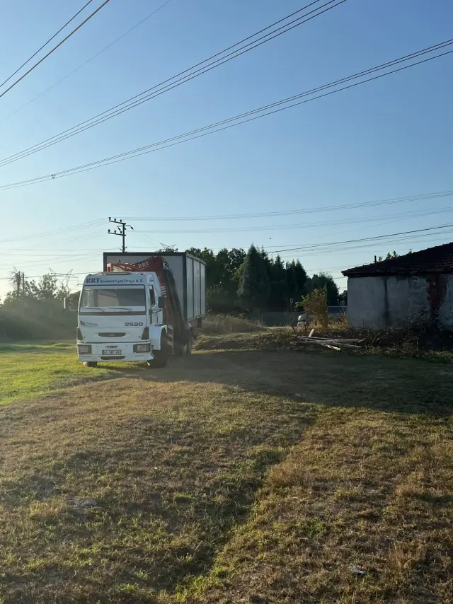 BRT vinç aracı sahada